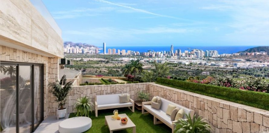 Таунхаус Финестрат, Аликанте, Испания 2 спальни, 254м2 №41568