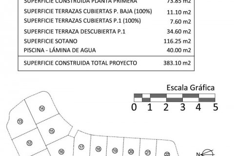 Продажа виллы в Финестрат, Аликанте, Испания 4 спальни, 343м2 №42790 - фото 9