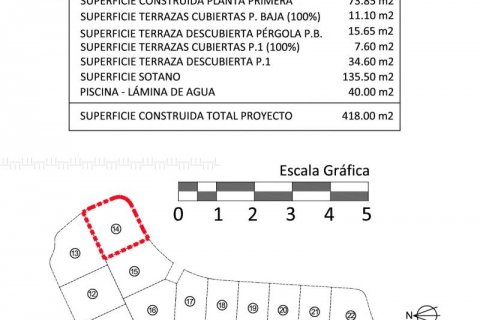 Продажа виллы в Финестрат, Аликанте, Испания 4 спальни, 378м2 №42769 - фото 9