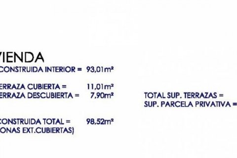 Продажа квартиры в Хавеа, Аликанте, Испания 3 спальни, 112м2 №45286 - фото 6