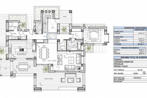 Продажа виллы в Хавеа, Аликанте, Испания 4 спальни, 327м2 №45966 - фото 7