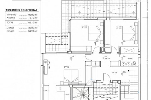 Продажа виллы в Кальпе, Аликанте, Испания 4 спальни, 380м2 №41488 - фото 5