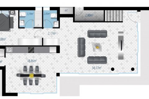 Продажа виллы в Гуардамар-дель-Сегура, Аликанте, Испания 4 спальни, 185м2 №44930 - фото 9