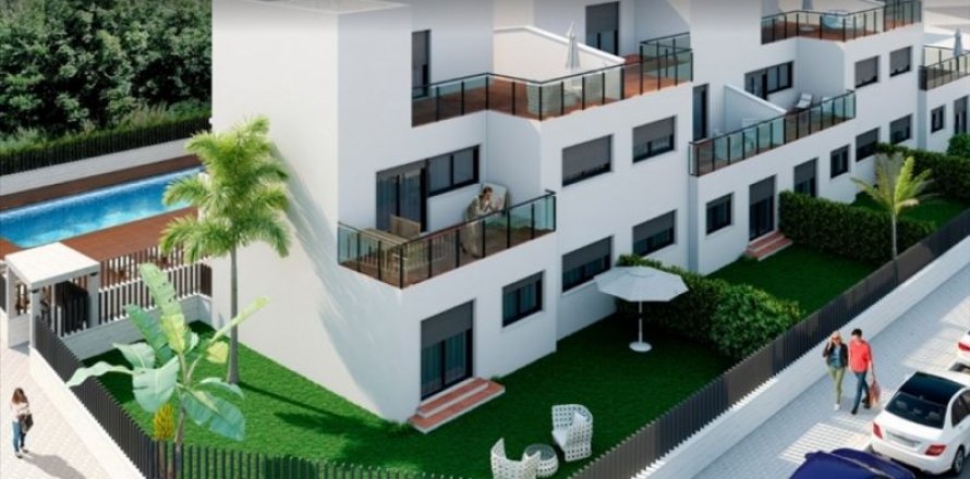 Квартира Дения, Аликанте, Испания 3 спальни, 74м2 №45722