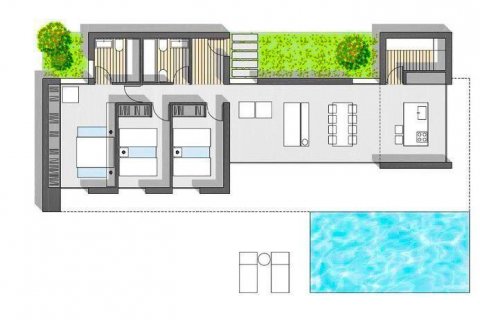 Продажа виллы Дения, Аликанте, Испания 3 спальни, 160м2 №42960 - фото 3