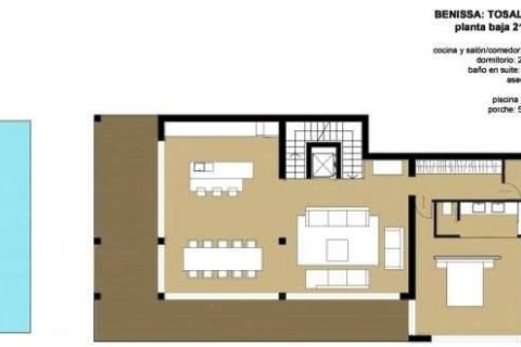 Продажа виллы Бенисса, Аликанте, Испания 3 спальни, 350м2 №44423 - фото 4