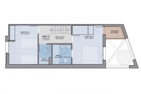 Продажа квартиры Барселона, Испания 2 спальни, 154м2 №49804 - фото 14