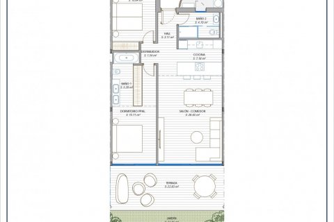 Продажа пентхауса в Бенальмадена, Малага, Испания 3 спальни, 179м2 №53546 - фото 25