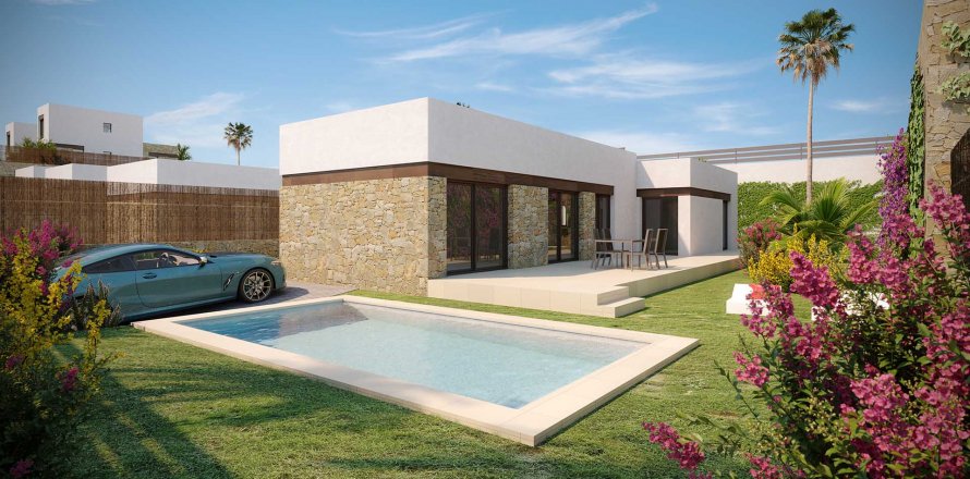 Вилла в Balcon De Finestrat VillasФинестрат, Аликанте, Испания 3 спальни, 114.5м2 №55062
