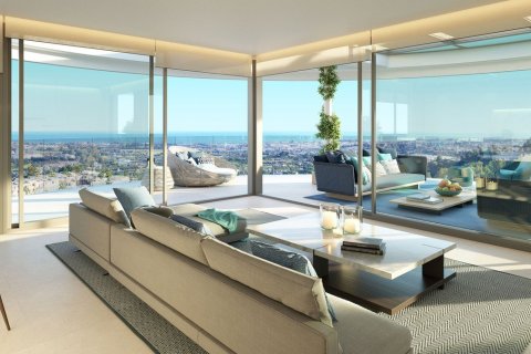Продажа пентхауса Бенахавис, Малага, Испания 3 спальни, 174м2 №55398 - фото 1