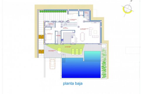 Продажа виллы в Альтеа Ла Велья, Аликанте, Испания 4 спальни, 500м2 №56430 - фото 23