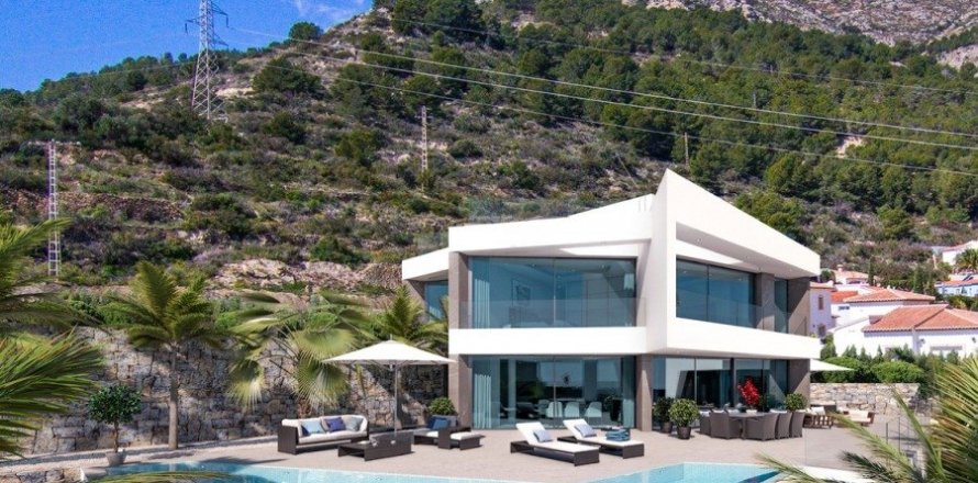 Villa Calpe, Alicante, Spanien 4 sovrum, 421.18 kvm. Nr. 11743