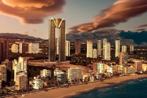 Lägenhet till salu i Benidorm, Alicante, Spanien 2 sovrum, 102 kvm. Nr. 41858 - foto 6