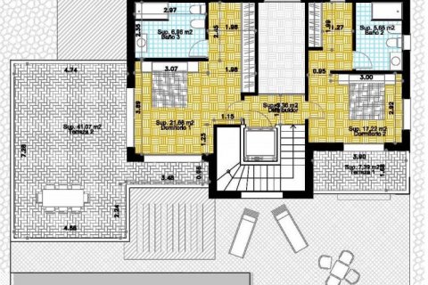 Villa till salu Denia, Alicante, Spanien 3 sovrum, 290 kvm. Nr. 46112 - foto 5