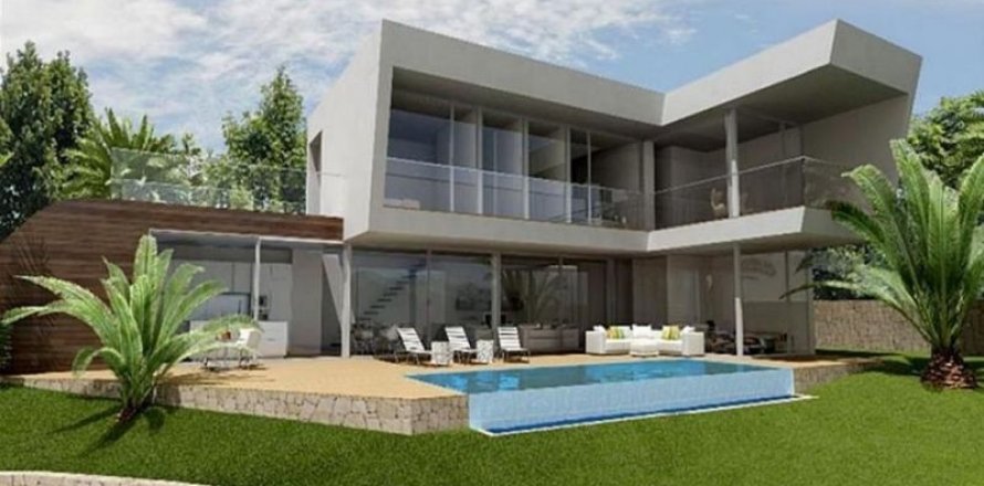 Villa i Denia, Alicante, Spanien 4 sovrum, 402 kvm. Nr. 46672