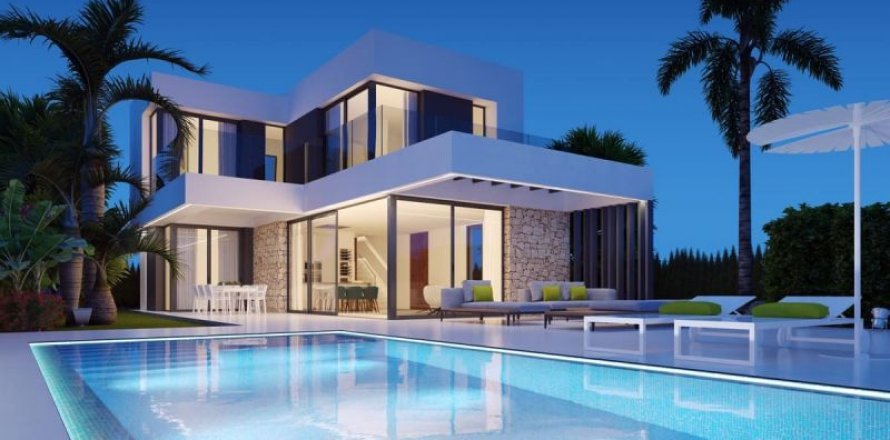 Villa i Finestrat, Alicante, Spanien 3 sovrum, 200 kvm. Nr. 42936