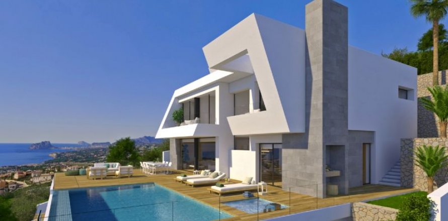 Villa Cumbre Del Sol, Alicante, Spanien 3 sovrum, 574 kvm. Nr. 41829