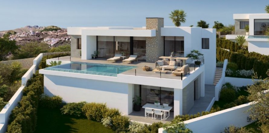 Villa Cumbre Del Sol, Alicante, Spanien 3 sovrum, 422 kvm. Nr. 44466