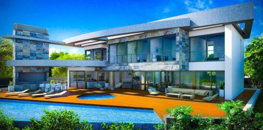Villa Benidorm, Alicante, Spanien 5 sovrum, 650 kvm. Nr. 45490