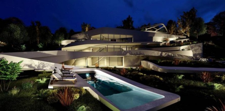 Villa Javea, Alicante, Spanien 4 sovrum, 500 kvm. Nr. 43708
