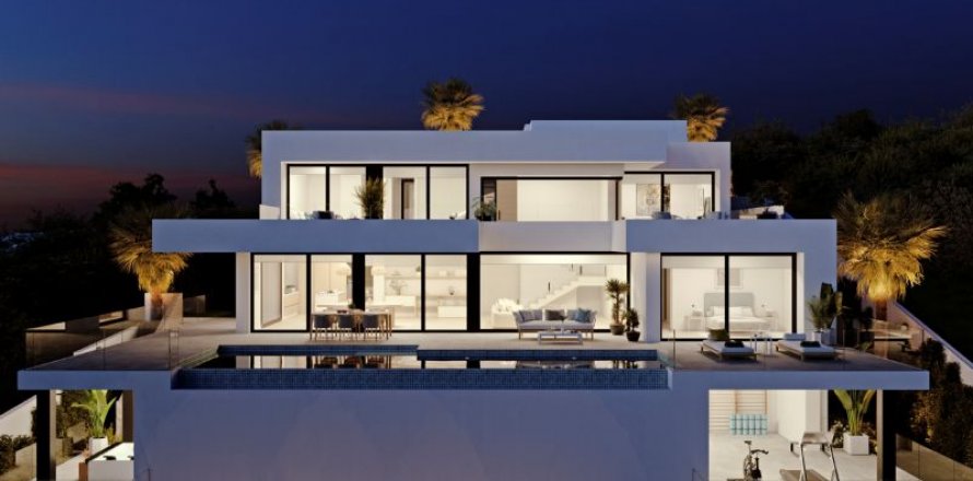 Villa i Cumbre Del Sol, Alicante, Spanien 4 sovrum, 783 kvm. Nr. 42593