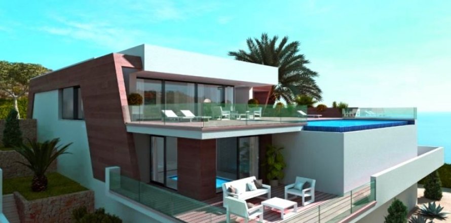 Villa Cumbre Del Sol, Alicante, Spanien 3 sovrum, 662 kvm. Nr. 44359