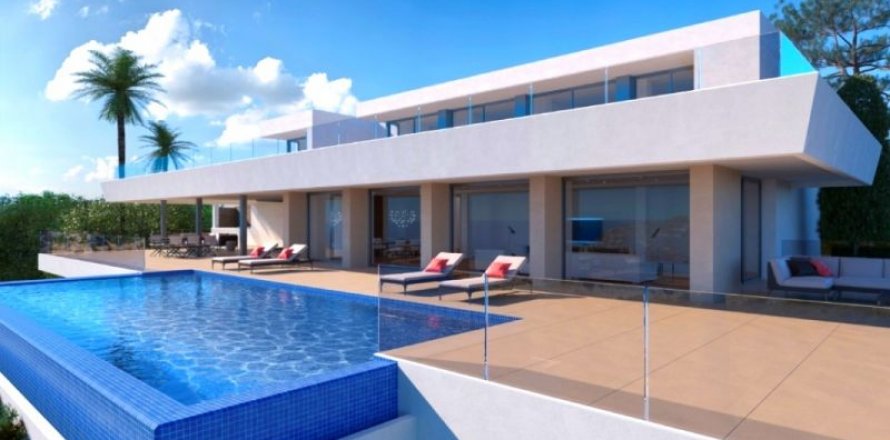 Villa Cumbre Del Sol, Alicante, Spanien 6 sovrum, 1.15 kvm. Nr. 45757