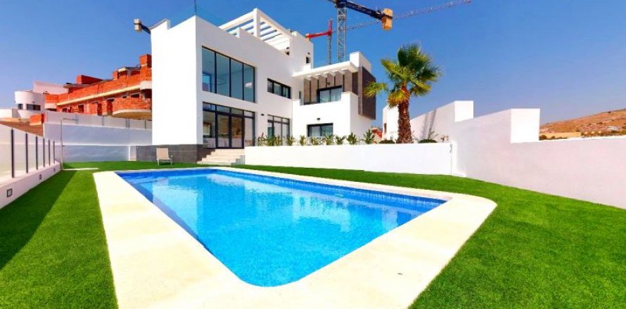 Villa i Benidorm, Alicante, Spanien 3 sovrum, 210 kvm. Nr. 44051