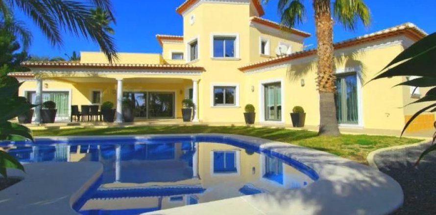 Villa Benissa, Alicante, Spanien 4 sovrum, 465 kvm. Nr. 44859