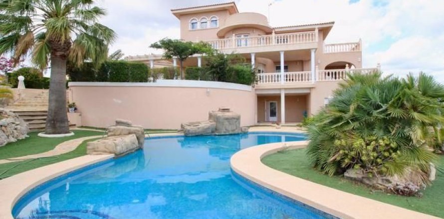Villa i Benidorm, Alicante, Spanien 7 sovrum, 982 kvm. Nr. 42816