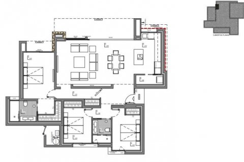 Villa till salu i Cumbre Del Sol, Alicante, Spanien 3 sovrum, 422 kvm. Nr. 44466 - foto 7