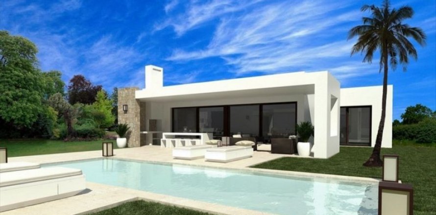 Villa Moraira, Alicante, Spanien 3 sovrum, 280 kvm. Nr. 42919
