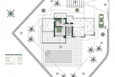 Villa till salu Benissa, Alicante, Spanien 3 sovrum, 392 kvm. Nr. 42731 - foto 9