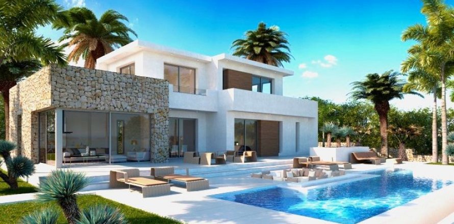 Villa Javea, Alicante, Spanien 3 sovrum, 223 kvm. Nr. 42925