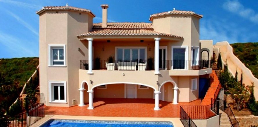 Villa Cumbre Del Sol, Alicante, Spanien 3 sovrum, 362 kvm. Nr. 44371
