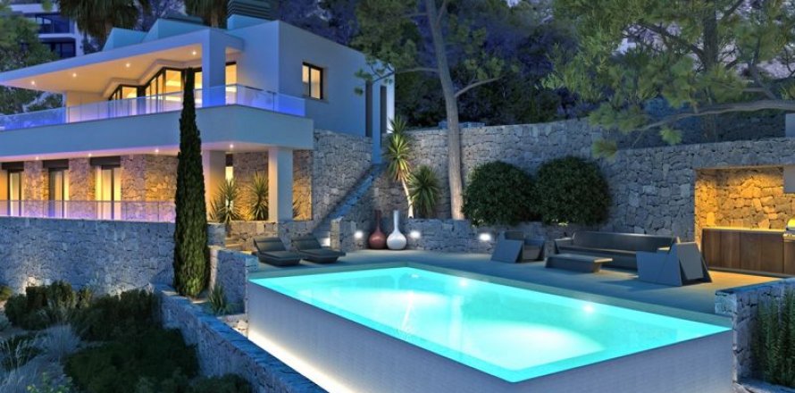 Villa i Zona Altea Hills, Alicante, Spanien 4 sovrum, 625 kvm. Nr. 43845