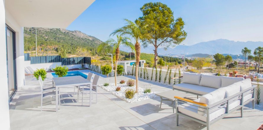 Villa Polop, Alicante, Spanien 4 sovrum, 300 kvm. Nr. 50756