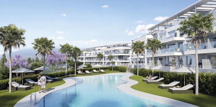 Takvåning Mijas, Malaga, Spanien 4 sovrum, 111 kvm. Nr. 55385