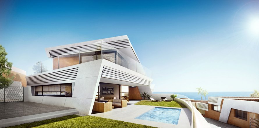 Hus La Cala del Moral, Malaga, Spanien 4 sovrum, 240 kvm. Nr. 55363