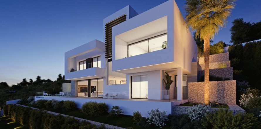 Villa i Altea, Alicante, Spanien 4 sovrum, 517 kvm. Nr. 58888