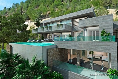Villa for sale in Cumbre Del Sol, Alicante, Spain 4 bedrooms, 370 sq.m. No. 9400 - photo 1