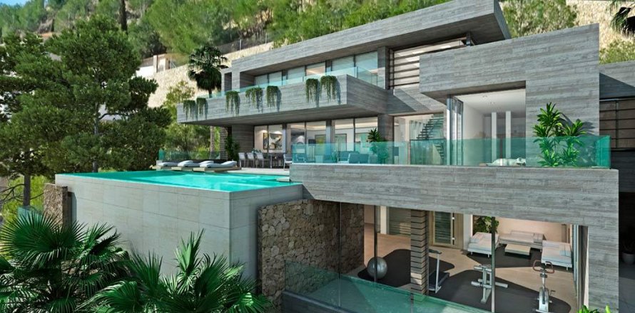 Villa in Cumbre Del Sol, Alicante, Spain 4 bedrooms, 370 sq.m. No. 9400