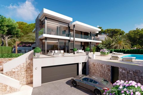 Villa for sale in Calpe, Alicante, Spain 5 bedrooms, 650 sq.m. No. 9406 - photo 1