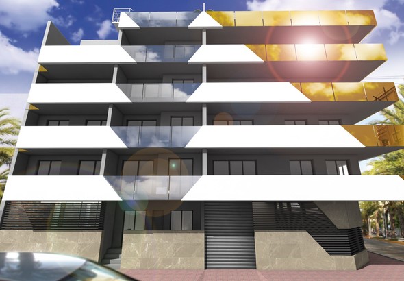 Apartment à Torrevieja, Alicante, Espagne 2 chambres, 90.39 m2 No. 15812