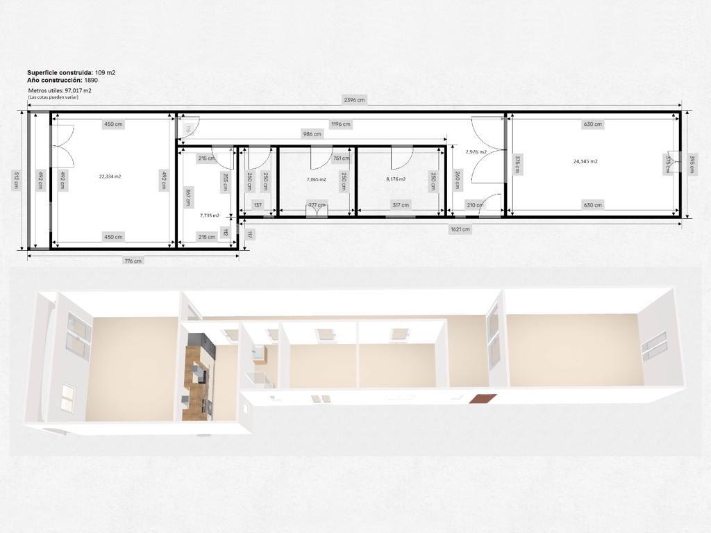 Apartamento en Barcelona, España 3 habitaciones, 109 m2 No. 15910
