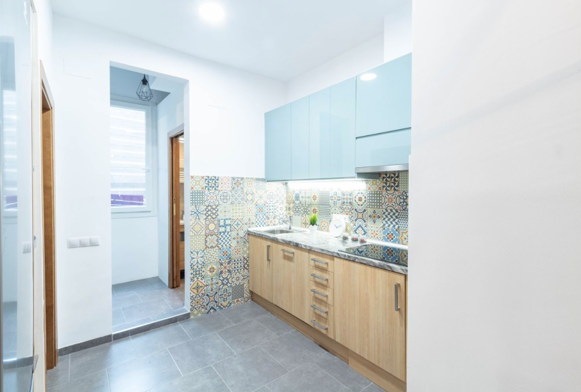 Huoneisto La Barceloneta, Barcelona, Espanja 3 huonetta, 74 m2 No. 15848