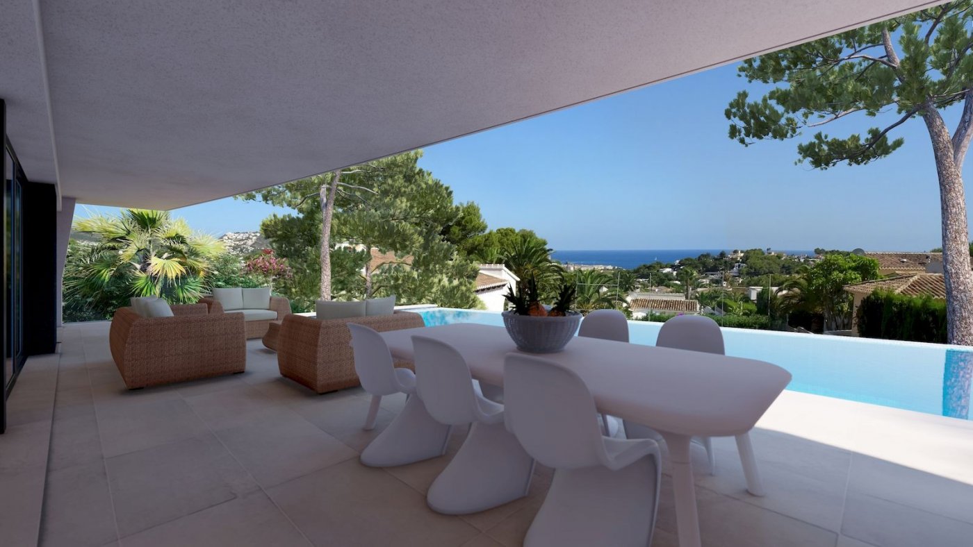 Villa in Moraira, Alicante, Spain 4 bedrooms, 411 sq.m. No. 15946
