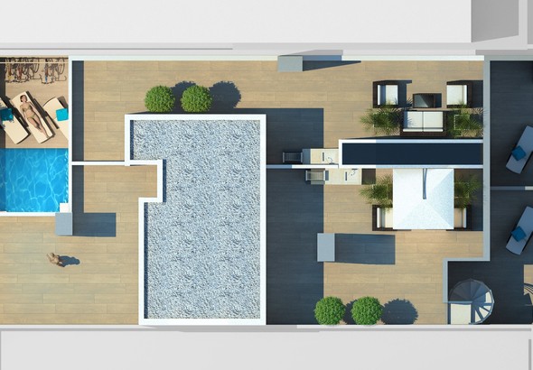 Wohnung in Torrevieja, Alicante, Spanien 2 Schlafzimmer, 160.07 m2 Nr. 15807