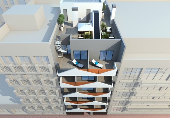 Wohnung in Torrevieja, Alicante, Spanien 2 Schlafzimmer, 160.07 m2 Nr. 15807
