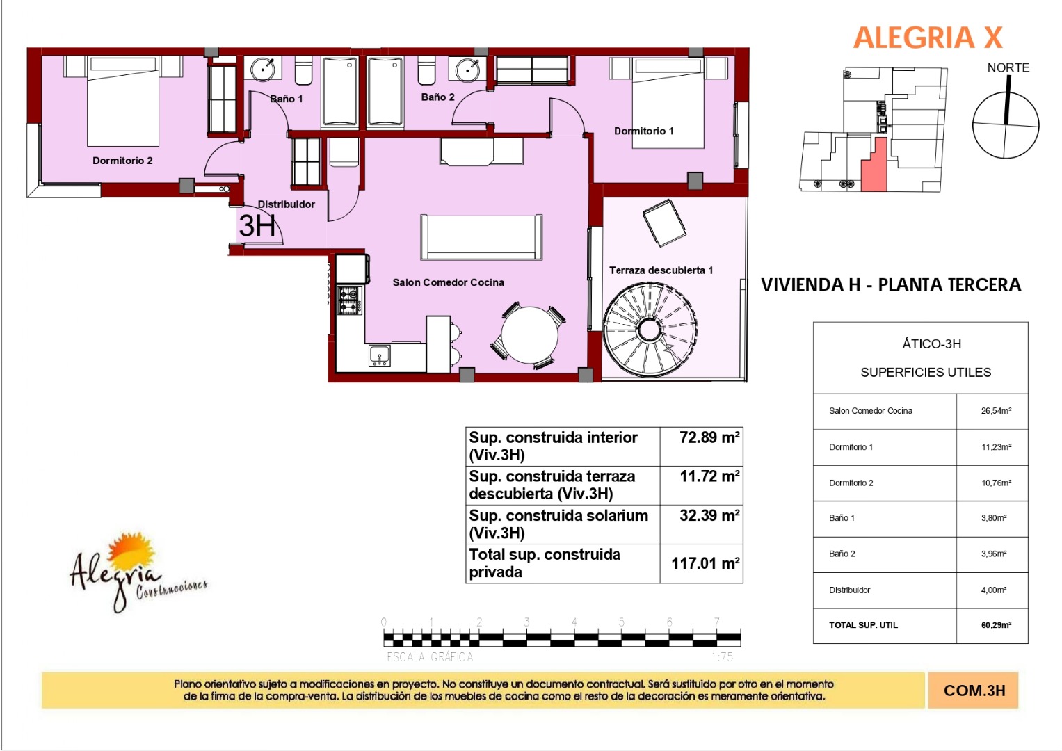 Apartment à Torrevieja, Alicante, Espagne 2 chambres, 117.01 m2 No. 15813